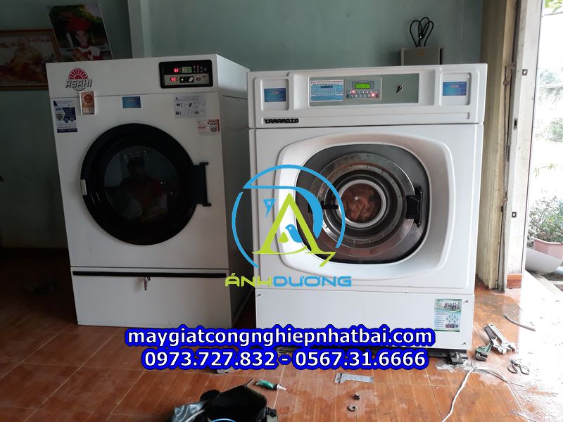 Lắp đặt máy giặt công nghiệp cũ nhật bãi tại Nam Ninh 